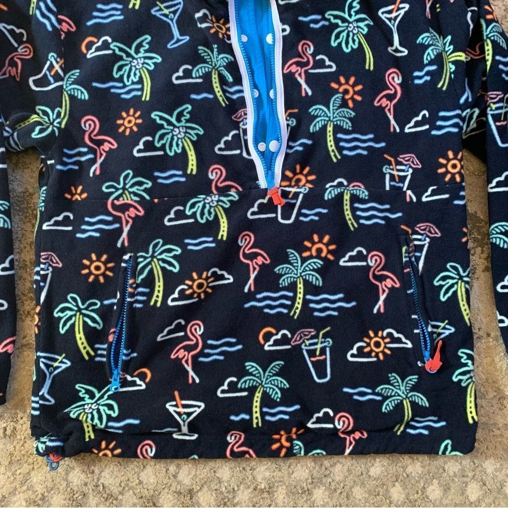 Chubbies Reversible Quarter Zip Pullover Medium - Picture 4 of 9
